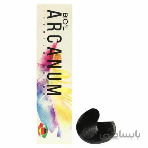 رنگ مو بیول مدل آرکانوم شماره 2.0 رنگ قهوه ای سوخته حجم 100 میل