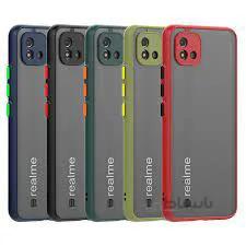 قاب گوشی ریلمی REALME C11 مدل پشت مات محافظ لنز دار