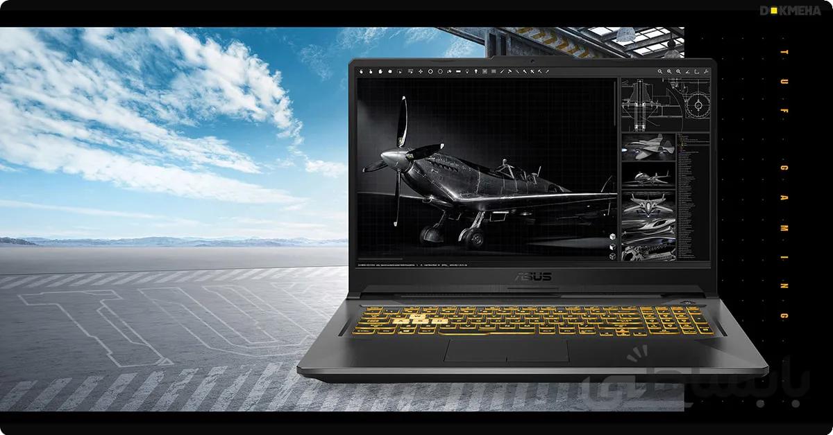 لپ تاپ گیمینگ ASUS TUF Gaming F17 FX706HE-211.TM17