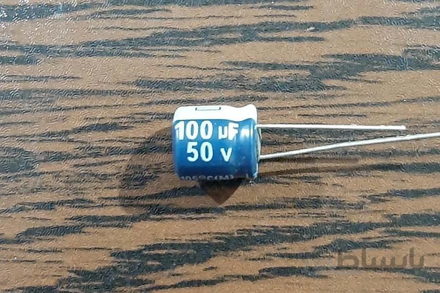 LTEC 50V 100uF – خازن الکترولیت، ۵۰ ولت، ۱۰۰ میکروفاراد