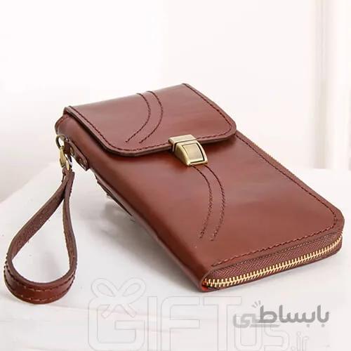 کیف دستی مدارکی دو زیپ