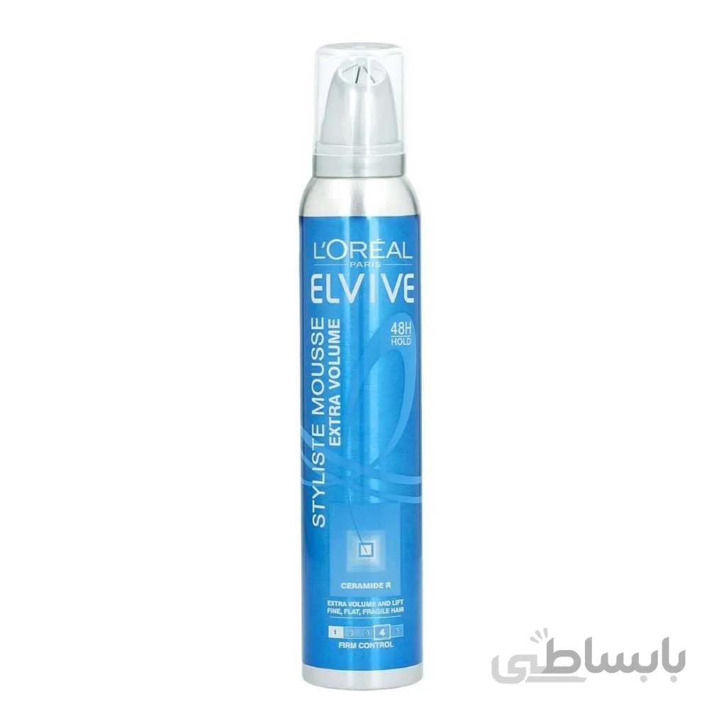موس مو لورآل سری Elvive مدل Extra Volume حجم ۲۰۰ میلی لیتر