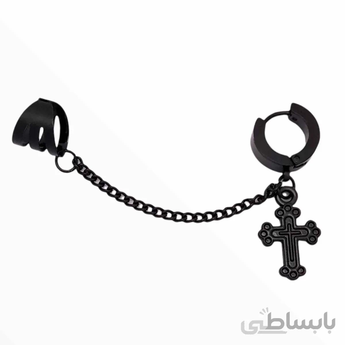 پیرسینگ گوش صلیب k90