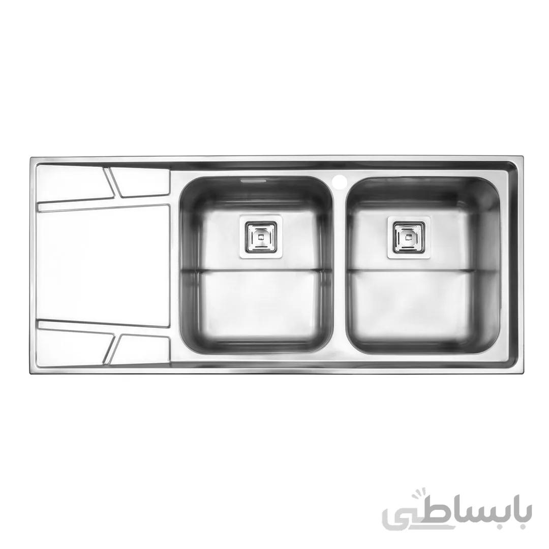 سینک توکار استیل البرز مدل 738
