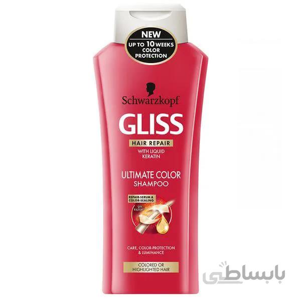 گليس شامپو موهای رنگ و هایلایت شده GLISS