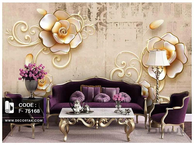 پوستر دیواری گل کد F-75168