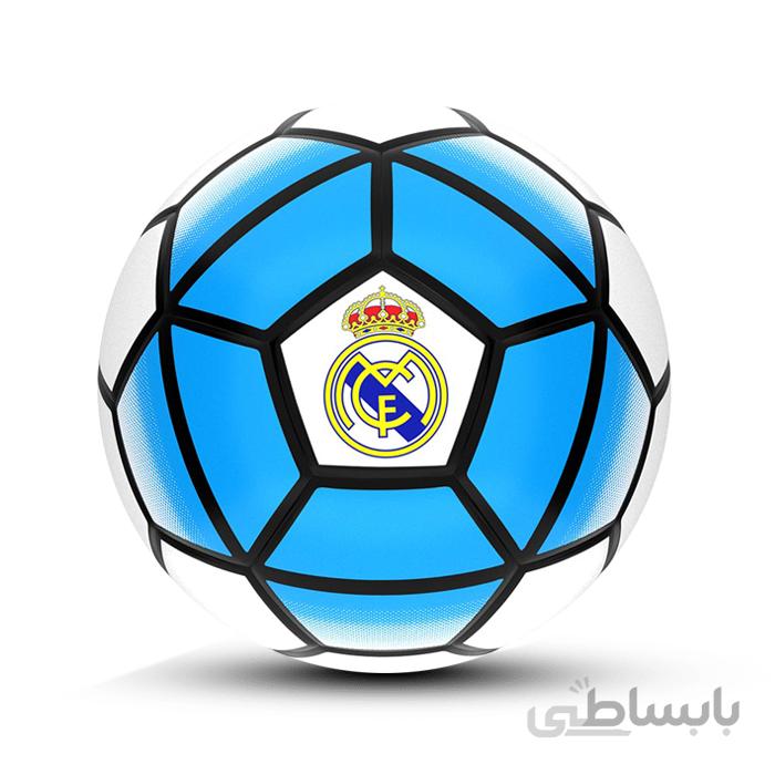 توپ فوتبال چرمی سایز 5 باشگاهی رئال مادرید (REALMADRID)