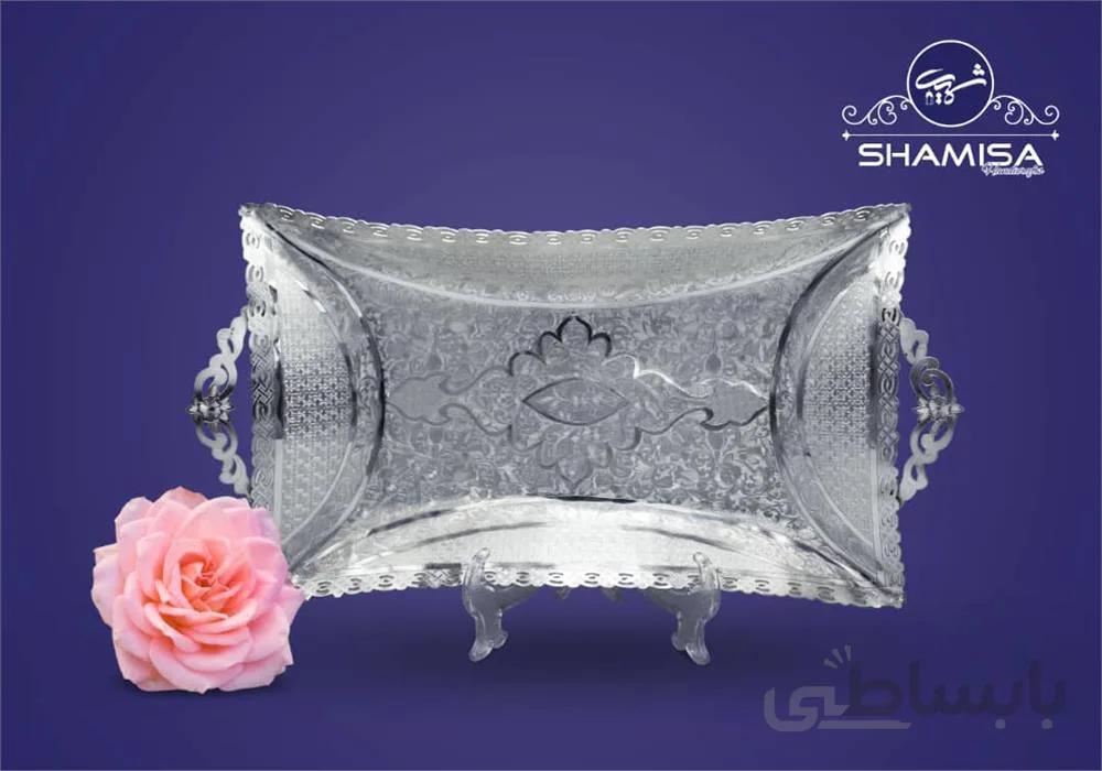 قرابیه خوری مس وآبکاری نقره ۴۰×۲۵ ا قرابیه Khurai copper وآبکاری silver ۴۰×۲۵