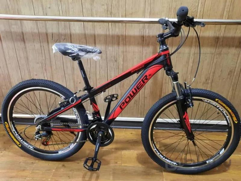 دوچرخه پاور سایز 24 تنه آلومینیوم ترمز دیسکی کد 2410 - POWER
