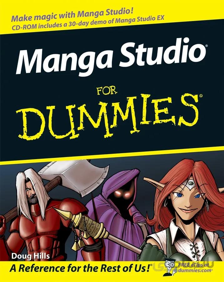 خرید کتاب Manga Studio For Dummies مانگا استدیو فور دامیز