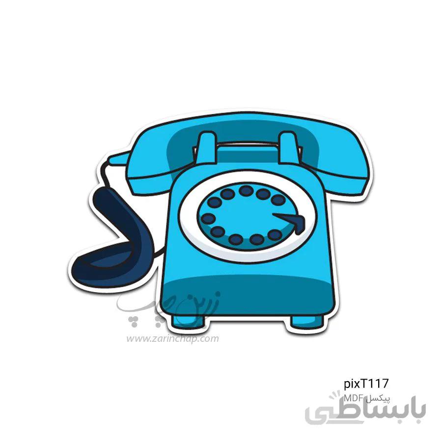 پیکسل MDF طرح تلویزیون قدیمی PixT117
