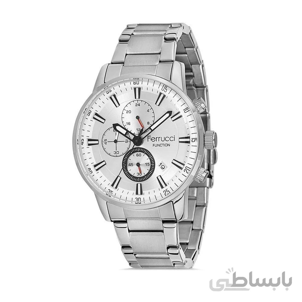 ساعت مچی عقربه ای مردانه برند فروچی Ferrucci مدل FC 12746TM.01
