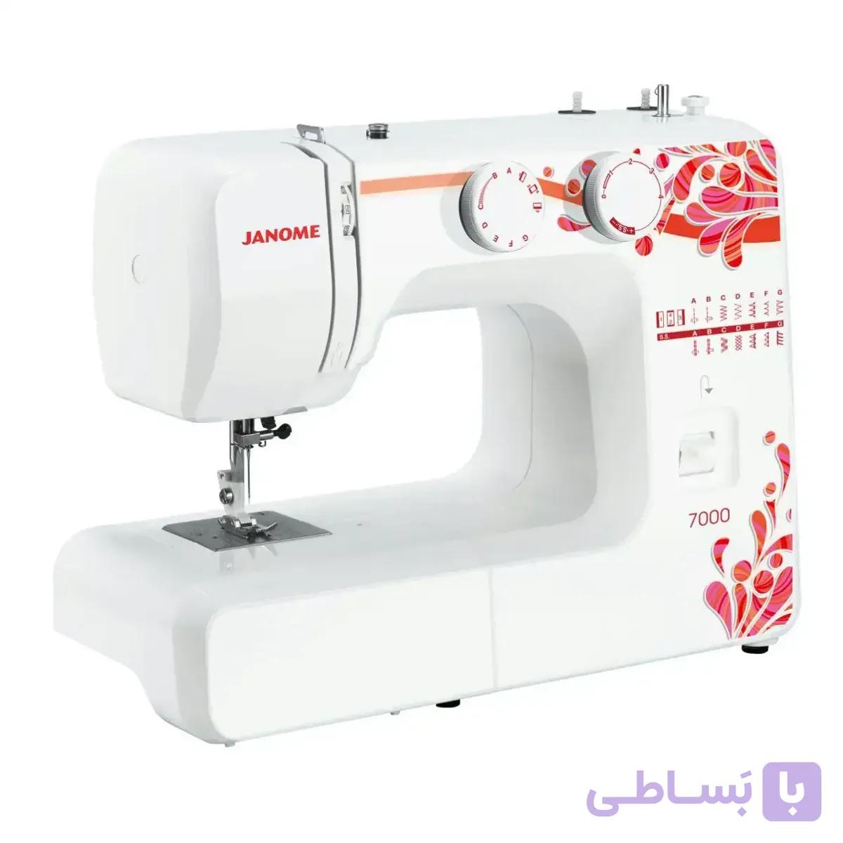 چرخ خیاطی ژانومه 7000