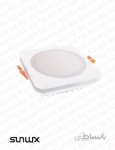 پنل SMD توکار 5 وات مربعی سان لوکس مدل PL571S