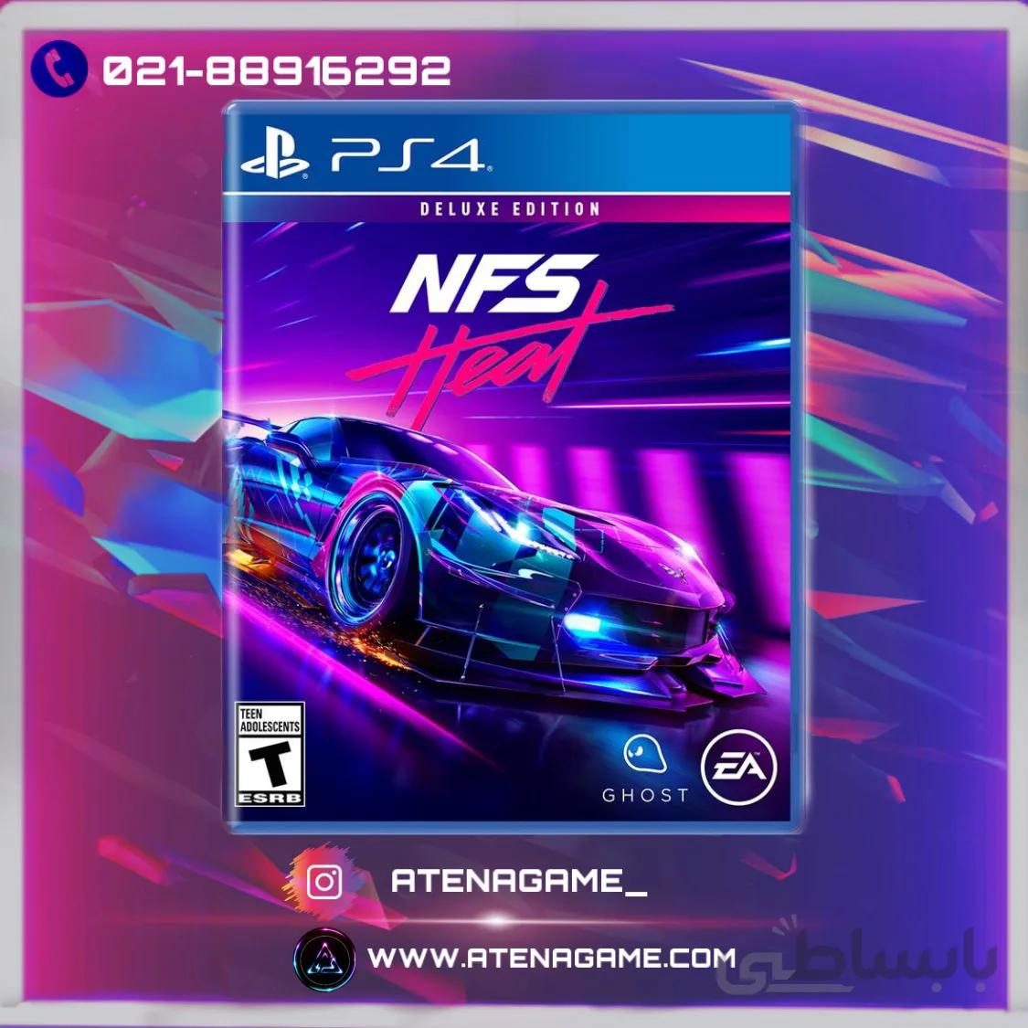 اکانت قانونی Need for Speed Heat – deluxe edition مخصوص PS4 ا Need for Speed Heat - deluxe edition