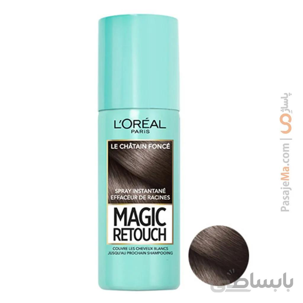 اسپری کانسیلر مو لورال سری Magic Retouch حجم 75 میلی لیتر ا Loreal Magic Retouch Concealer Spray 75ml