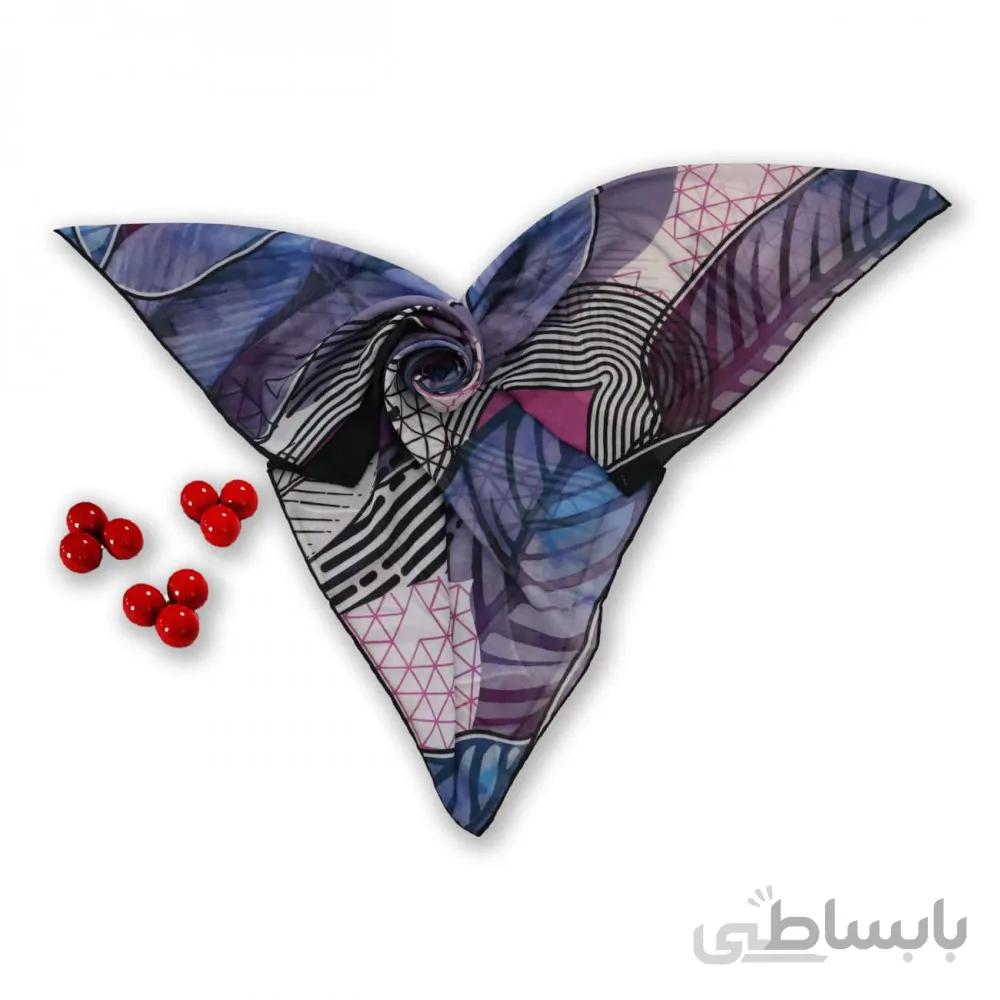 روسری طرح دار مدل پردیس