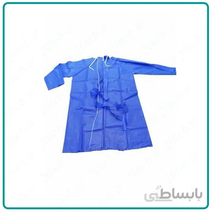 گان یکبار مصرف بیمار(بدون مچ)
