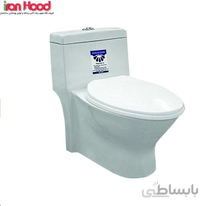 توالت فرنگی مینا مدل پارمیس ا Mina Parmis toilet