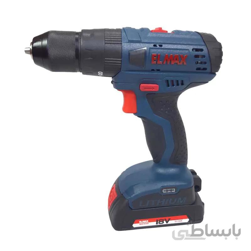 دریل شارژی 18 ولت المکس CD238 ا ELMAX CD238 18V Cordless Screwdriver Drill