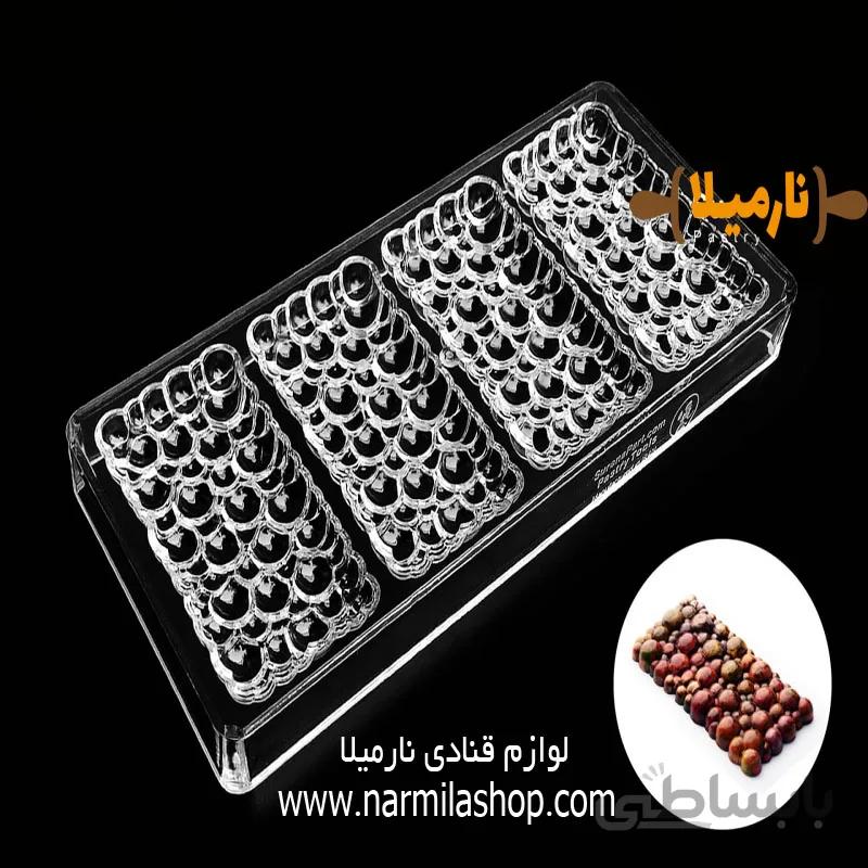 قالب پلی کربنات طرح حباب