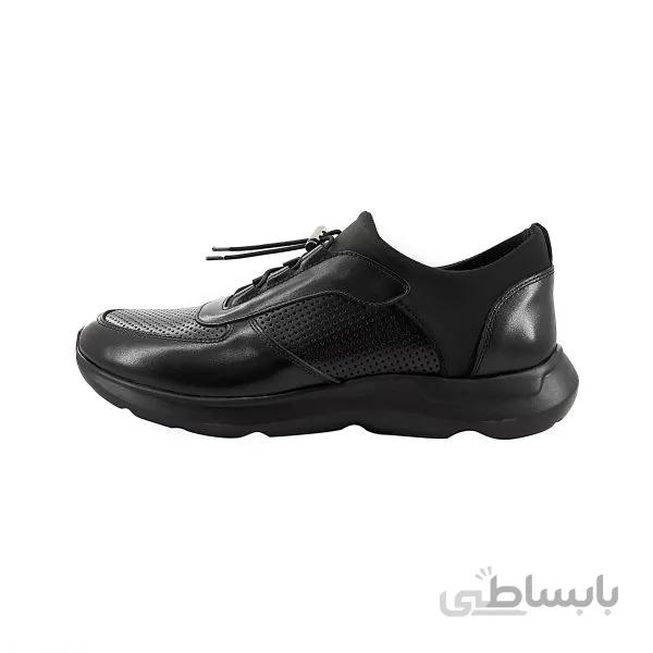 اسپرت کتانی مردانه مشکی مدل R303