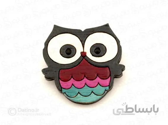 پیکسل چوبی جغد-Zarrin-pin-3