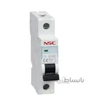 فیوز مینیاتوری تک فاز 6 آمپر NSC