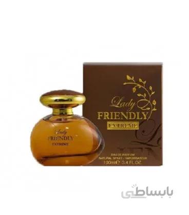 عطر ادکلن زنانه پاکو رابان لیدی میلیون پرایو فراگرنس ورد لیدی فرندلی اکستریم (Fragrance Lady Friendly Extreme / Paco Rabanne Lady Million Prive) حجم 100 میل ا Fragrance World Lady Friendly Extreme for women