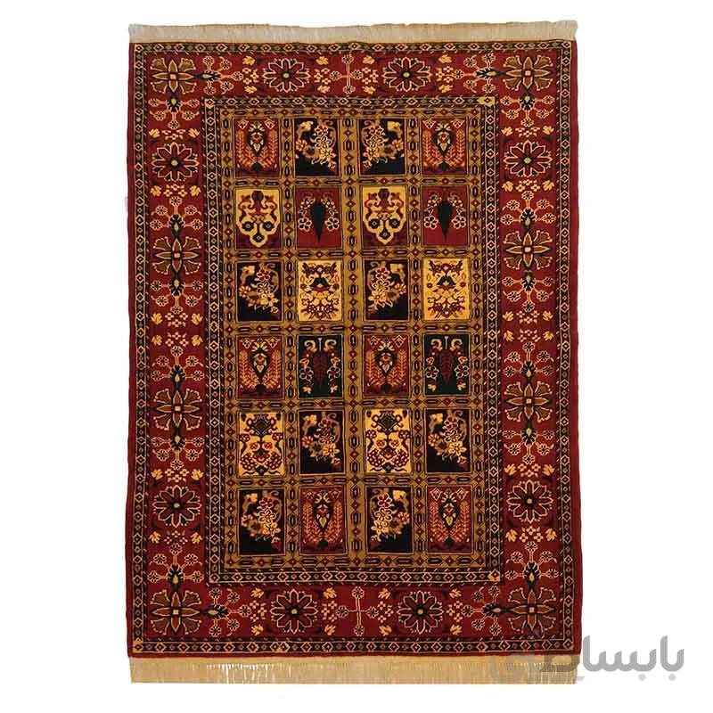 قالیچه دستباف قوچانی دستباف طرح خشتی
