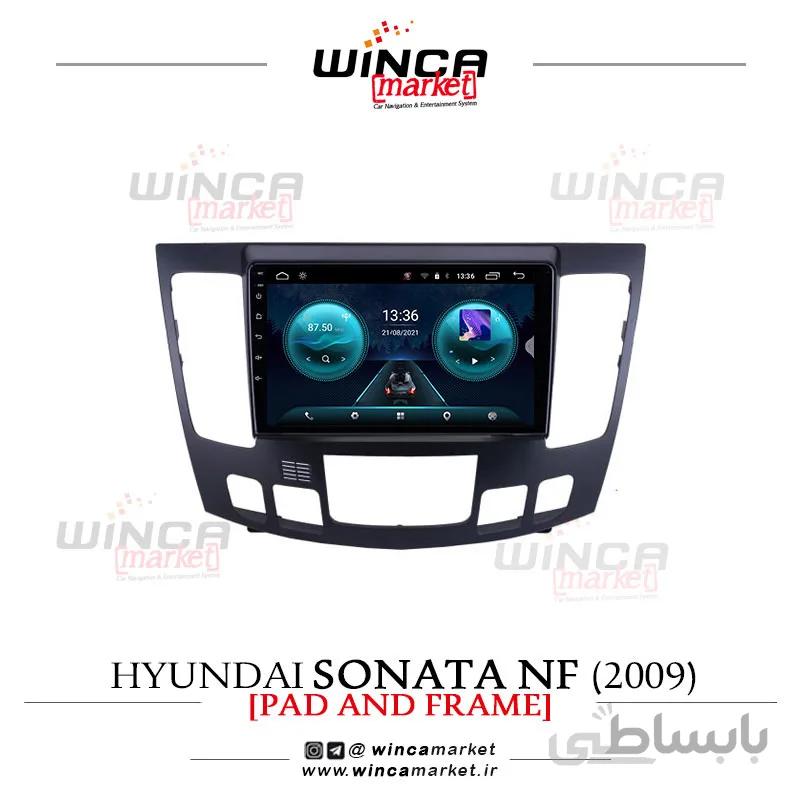 مانیتور فابریک اندروید هیوندای سوناتا ان اف NF 2010-15 سری اس S400 پلاس وینکا WINCA مدل RS855