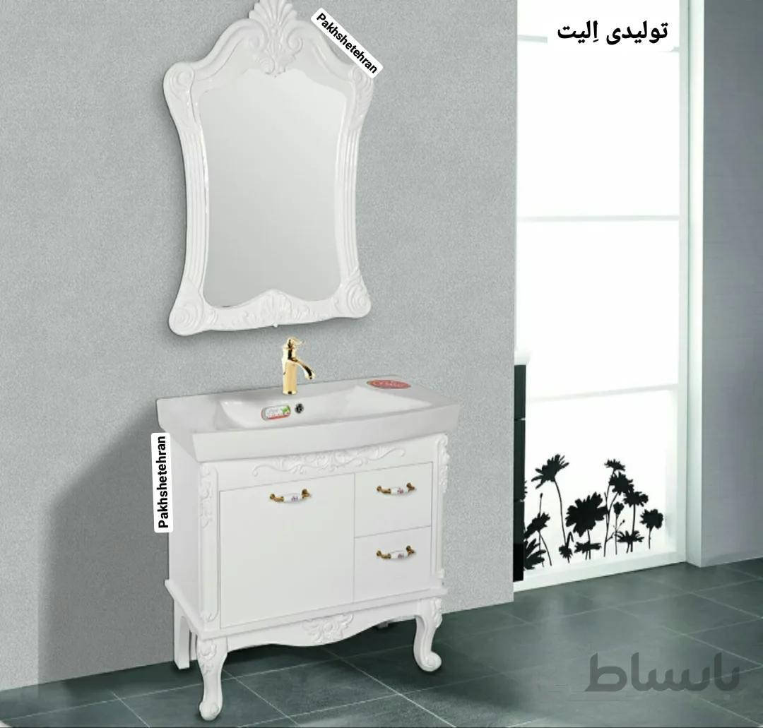 روشویی کابینت دار رومکس کلاسیک80 سانت ا روشویی کابینت دار رومکس کلاسیک80 سانت