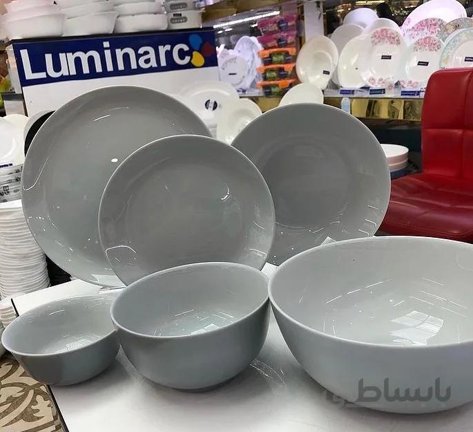 لومینارک مدل دیوالی طوسی Diwali -سرویس آرکوپال فرانسه 26 پارچه