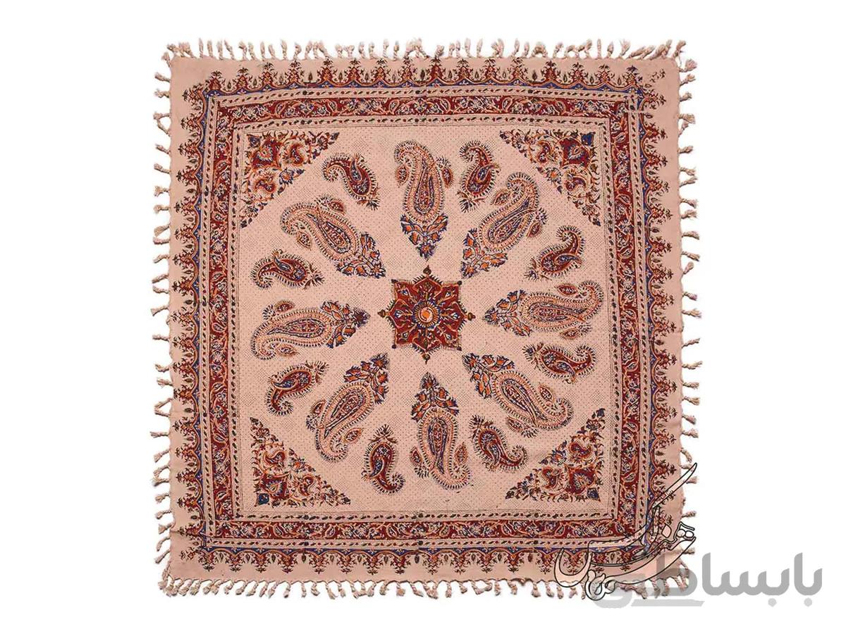 پارچه قلمکار طرح خورشیدی 100*100