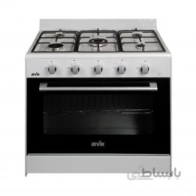 اجاق گاز طرح فرویک مدل 501 - مشکی ا Arvik