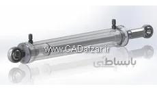بسته آموزش سالیدورکس2018| طراحی و مدلسازی 0 تا 100 سیلندر هیدرولیک |کدافزار