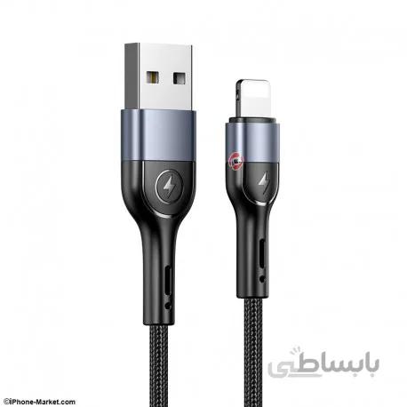 کابل لایتنینگ 1 متر مدل US-SJ448 برند USAMS