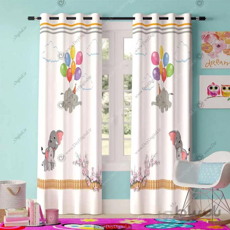 پرده پانچی اتاق کودک pk-2723