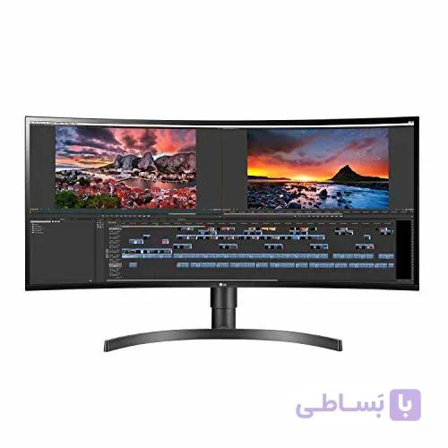مانیتور انحنادار ال جی مدل 34WN80C سایز ۳۴ اینچ اولترا واید