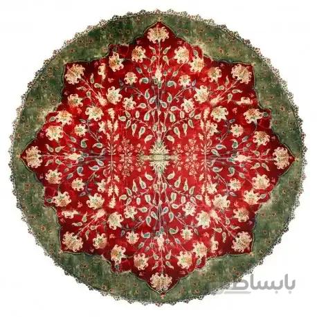 رومیزی مخمل گرد دلنواز