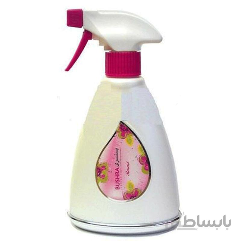 خوش بو کننده هوا آکوا بوشرا رصاصی Rasasi Aqua Bushra Air Freshener 375ml