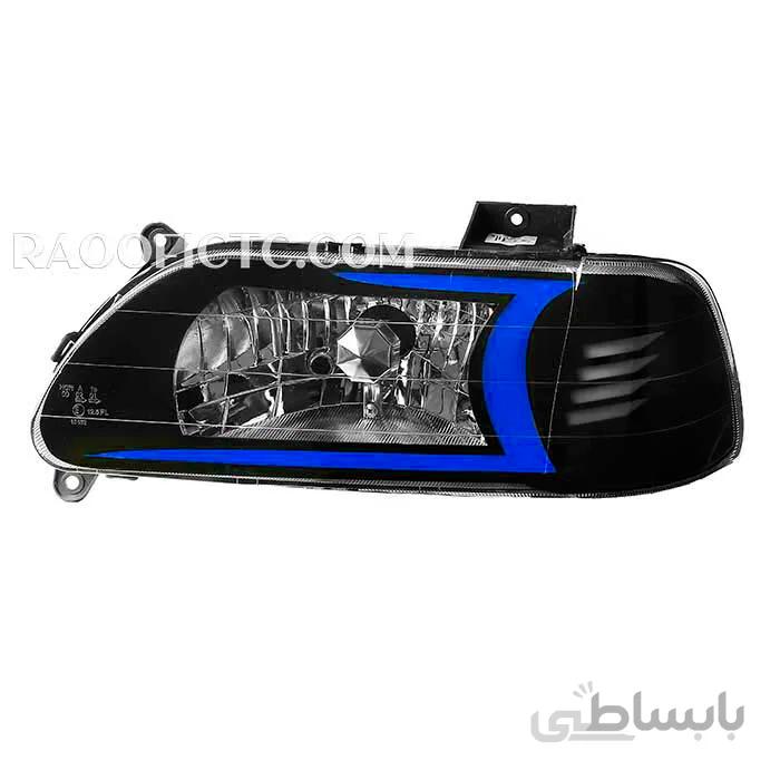 چراغ جلو پراید ۱۳۱ طرح کادنزا آبی