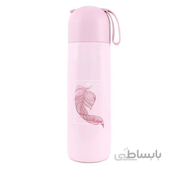 فلاسک استیل کودک طرح برگ