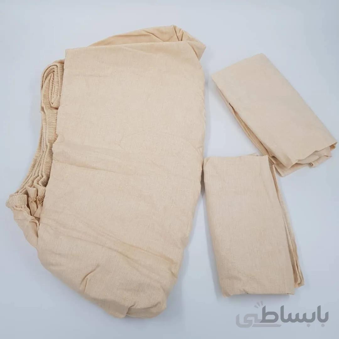 ملافه کش دار تک نفره سایز 100