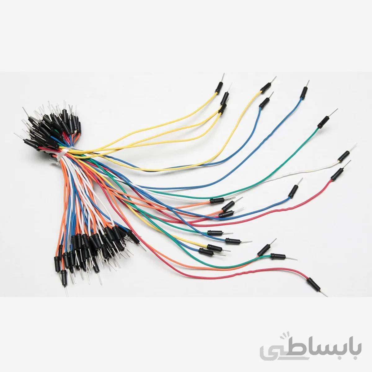 سیم برد بردی دو سر نری ۶۵ تایی