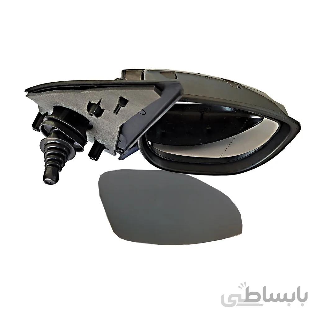 آینه بغل راست دستی پژو 207 فلاپ نوک مدادی کاوج