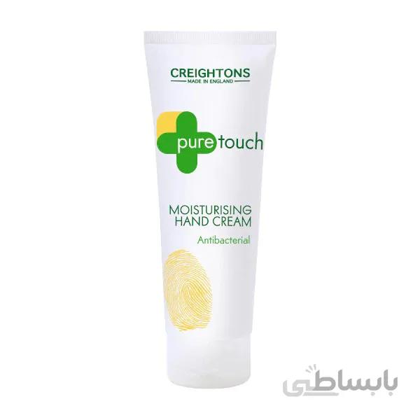کرم دست کریتونز اصل | مدل pure touch آبرسان قوی و آنتی باکتریال | ۱۰۰ میل ا Creightons Pure Touch Moisturising Antibacterial Hand Cream 100ml