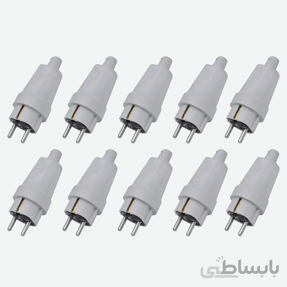 دوشاخه صنعتی تکفاز 16 امپر ارتدار پارت الکتریک ا POWER PLUG_2P PART