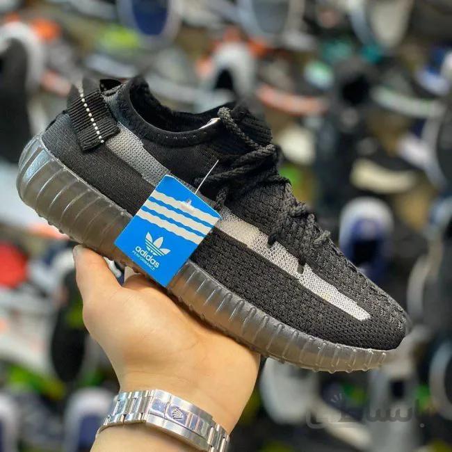 کفش کتانی Adidas Yeezy Boost 350 کد 4545 ا کفش کتانی Adidas Yeezy Boost 350 کد 4545-LightGray-42