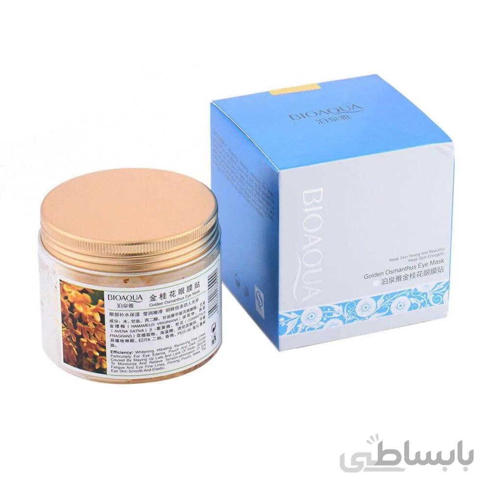 ماسک دور چشم بیو آکوا مدل Golden Osmanthus بسته 80 عددی